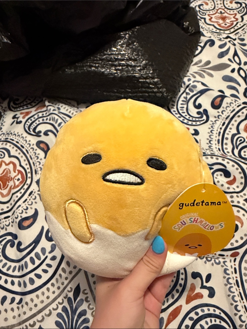 Squishmallows Gudetama Yellow White Plush